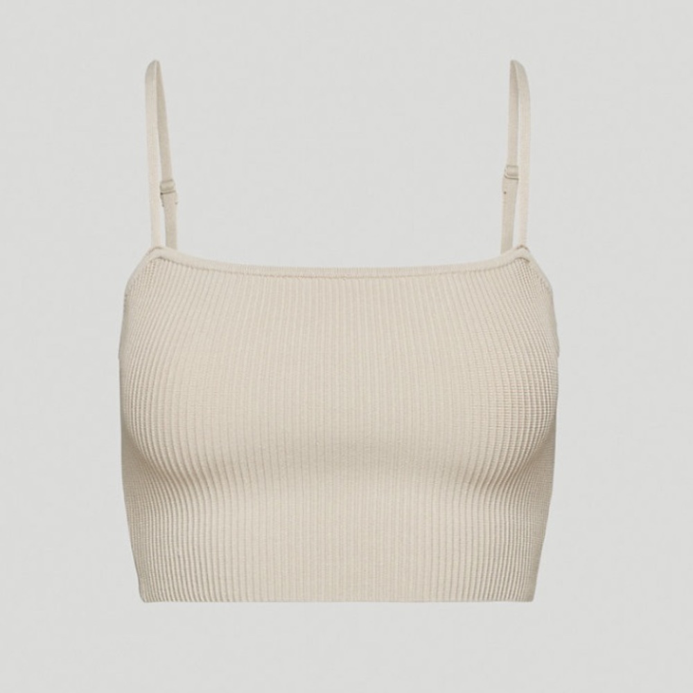 ARITZIA | Babaton Alaska Sculpt Knit Cropped Tank